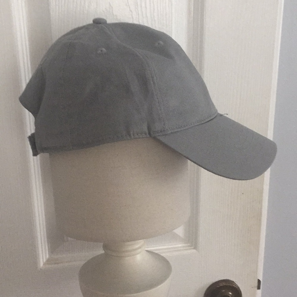 Gray Baseball Cap